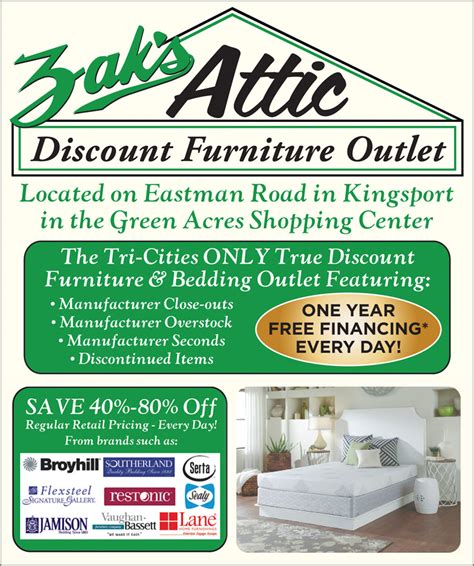 zaks attic furniture kingsport tn